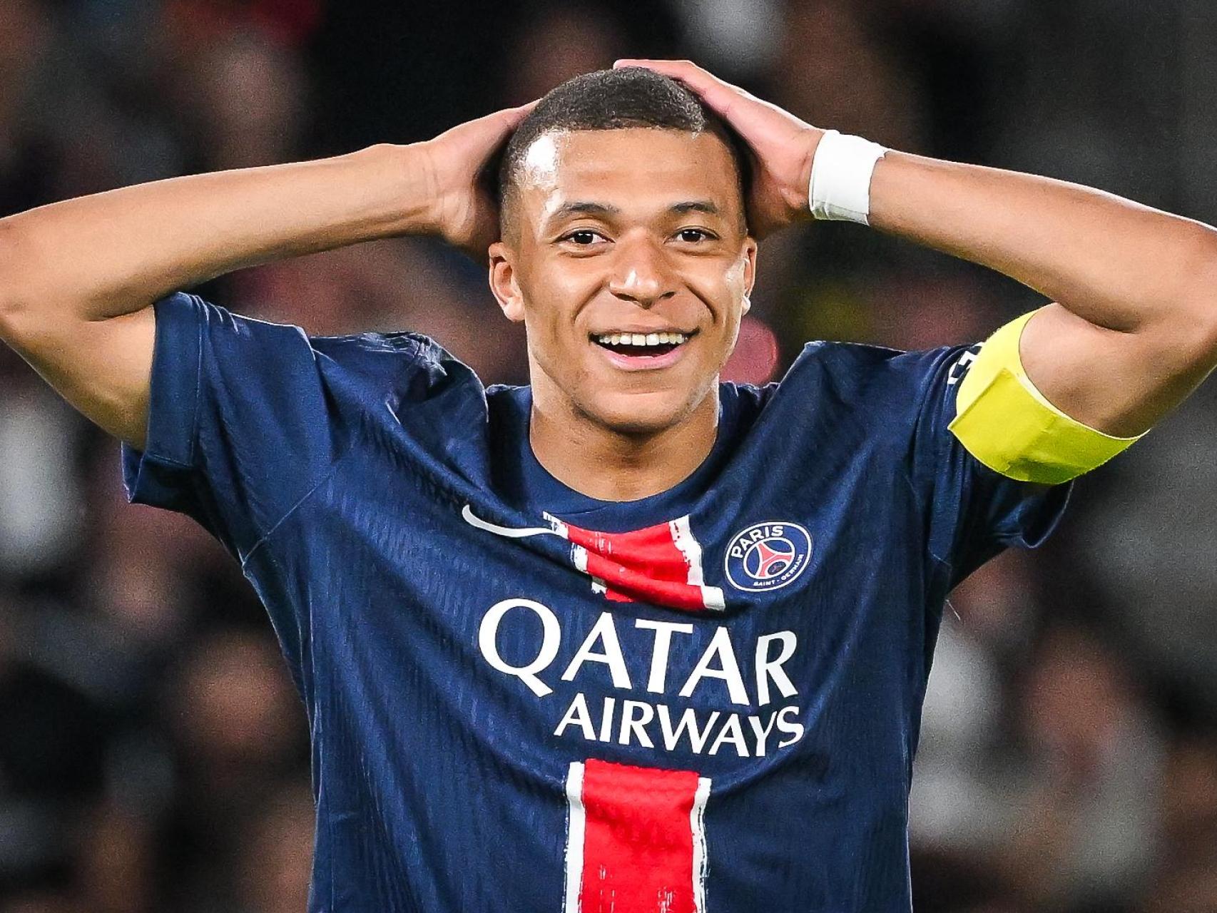 Kylian Mbappé, durante su última temporada en el PSG