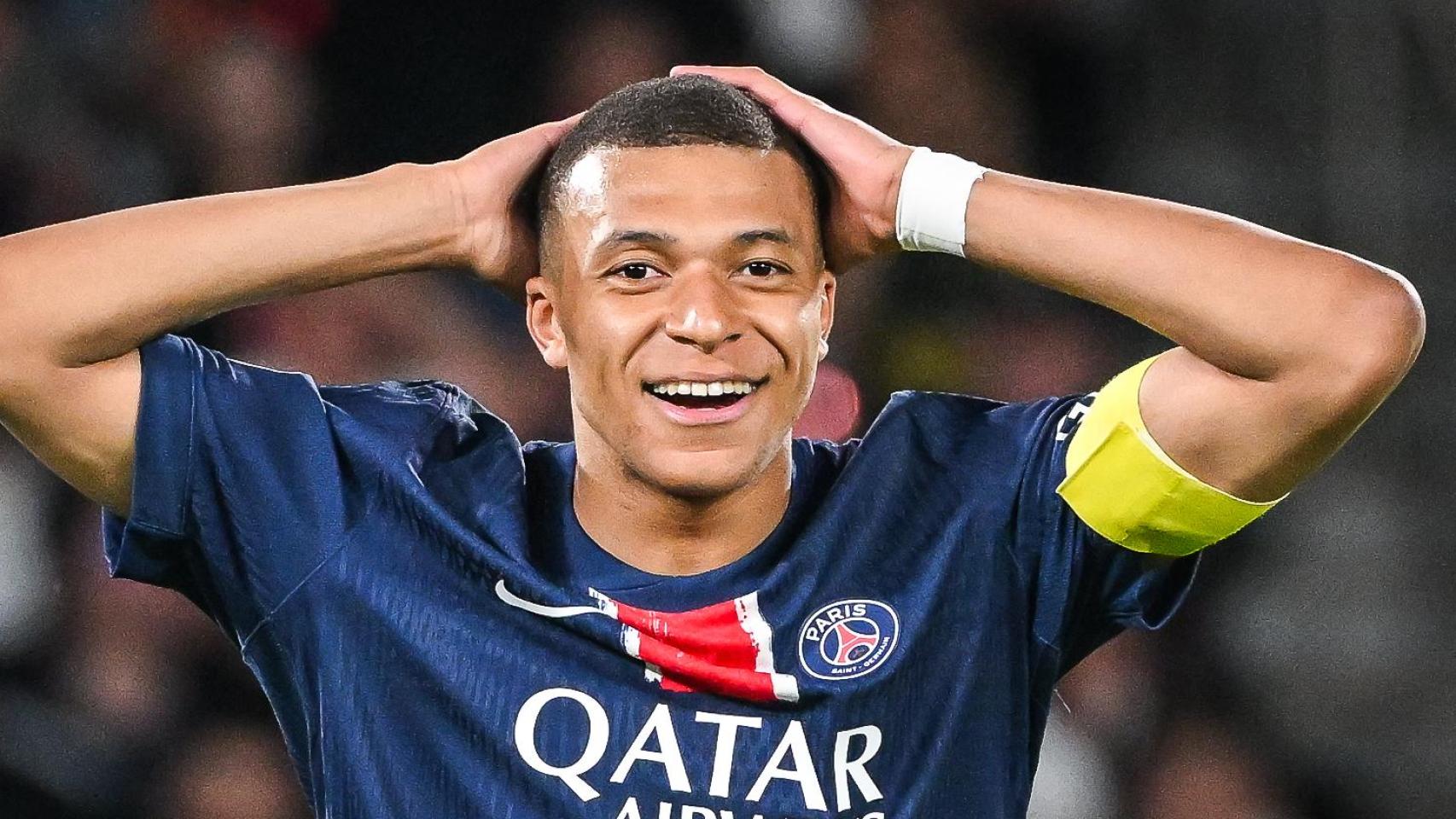 Kylian Mbappé, durante su última temporada en el PSG