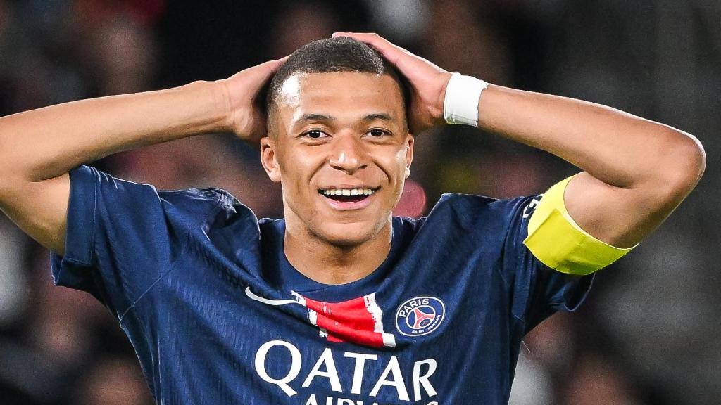 Kylian Mbappé, durante su última temporada en el PSG