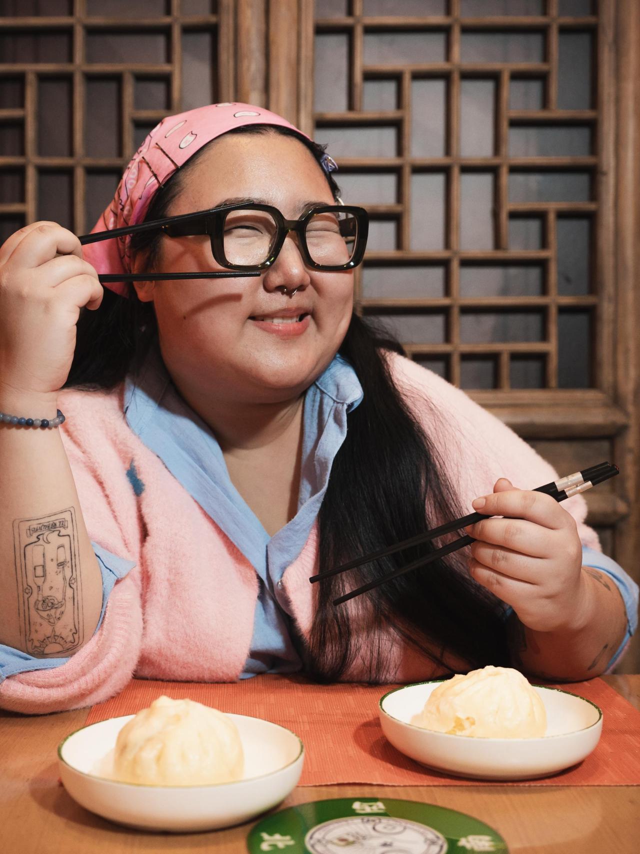 Carmen Xiao en su restaurante favorito de Madrid, Kaigang.