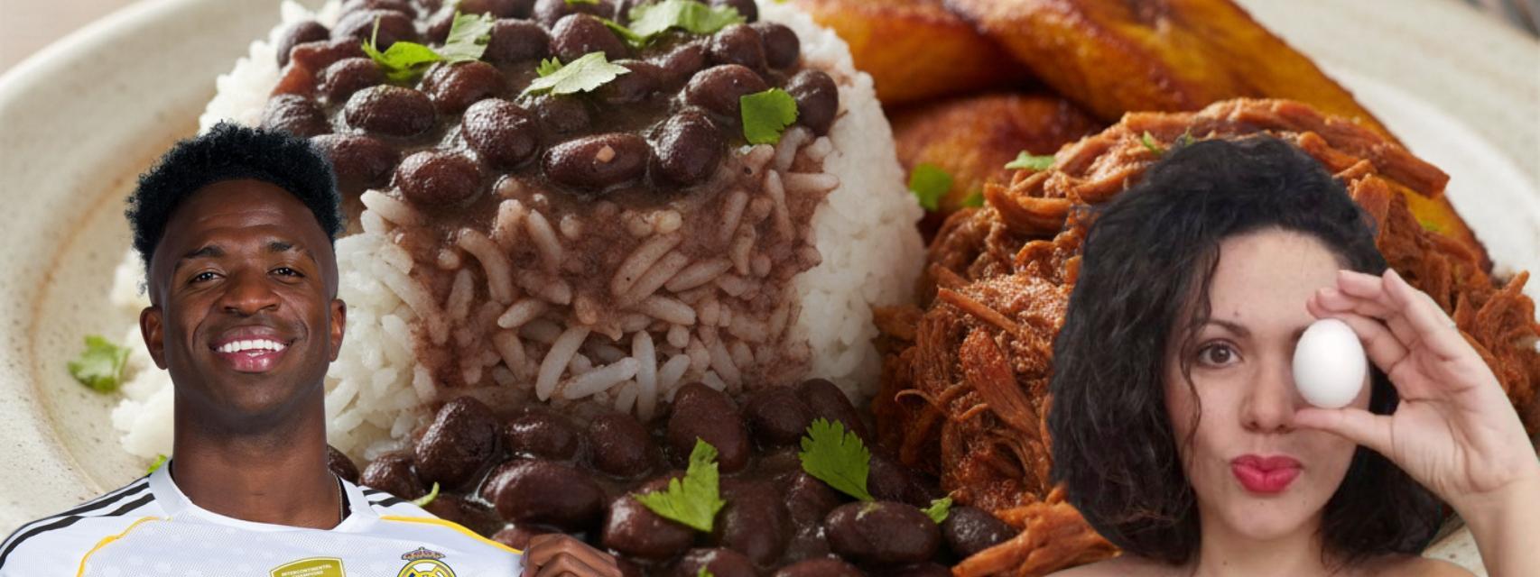 El arroz con frijoles negros y carne, el plato favorito de Vinicius