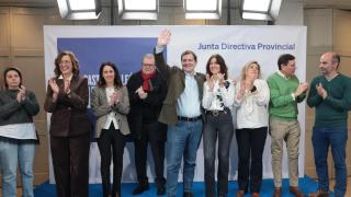 Mañueco, en la clausura de la Junta Directiva del PP en Palencia