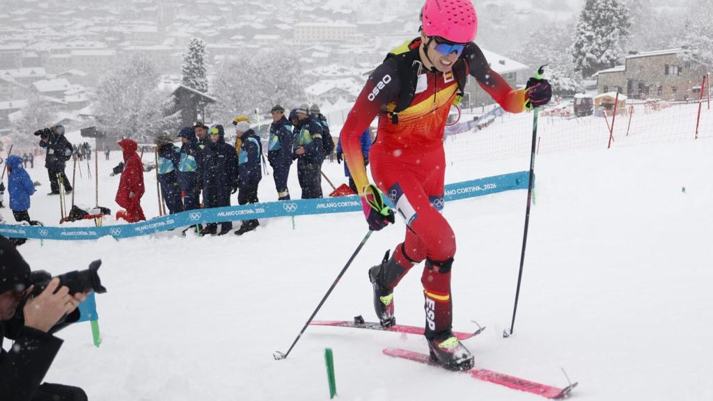 Oriol Cardona, durante su participación en los JJOO de Invierno de Milán-Cortina 2026