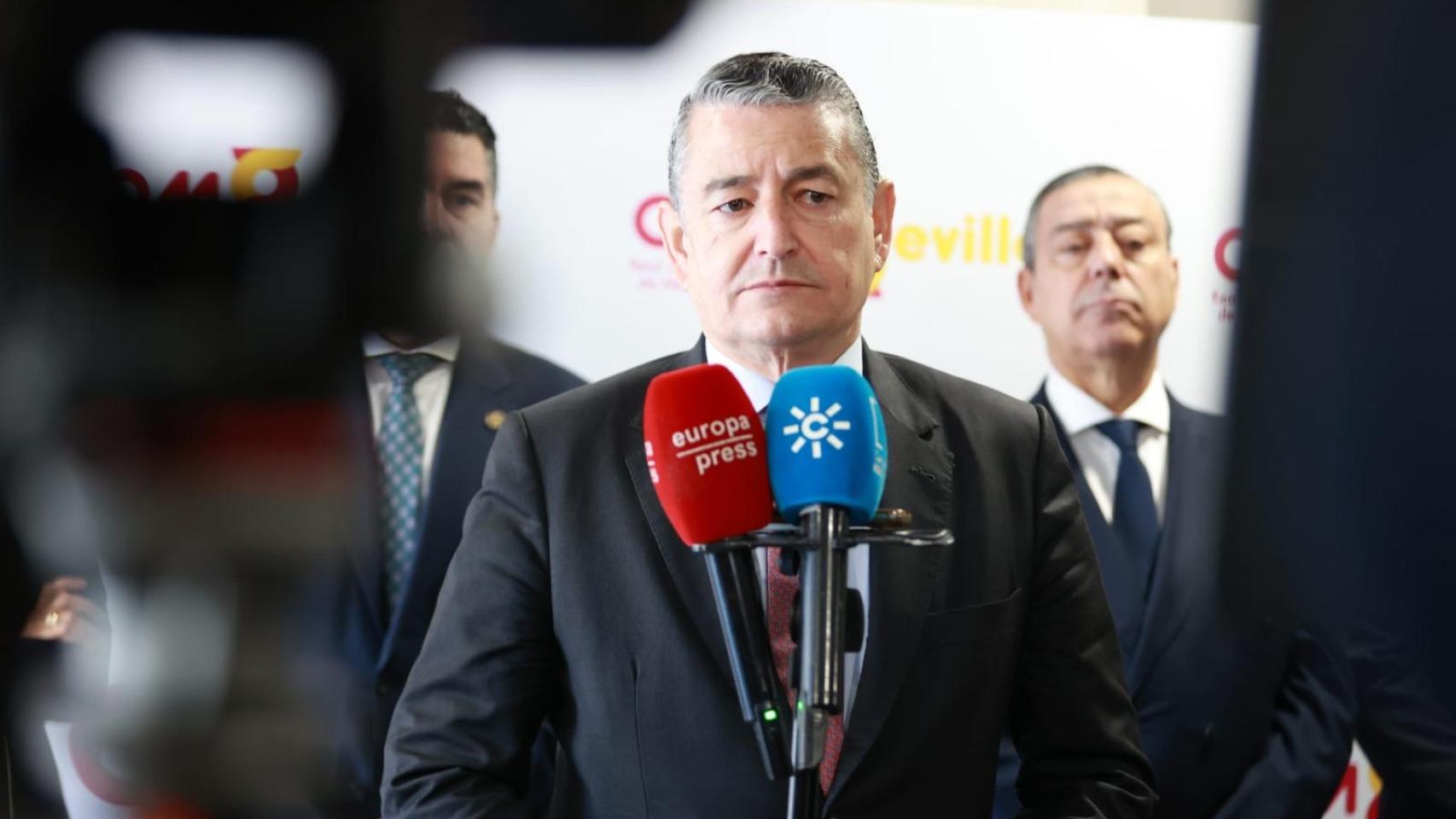 El consejero de Sanidad, Antonio Sanz.