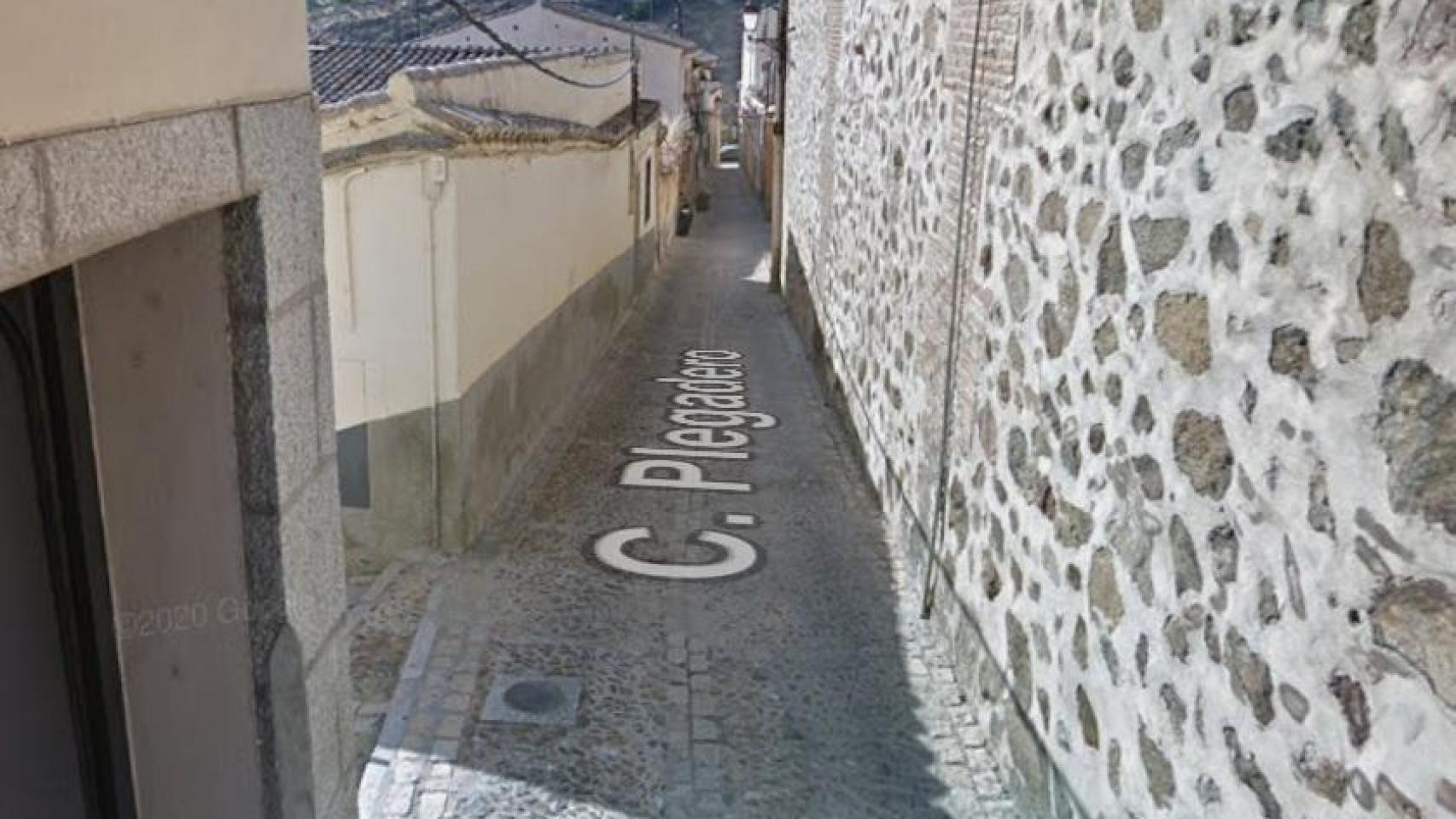 La calle Plegadero.