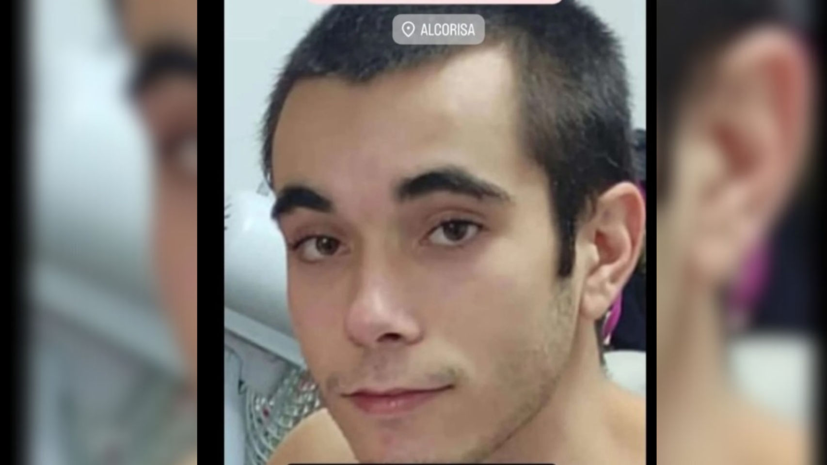 Imagen difundida en redes del joven desaparecido en Alcorisa.