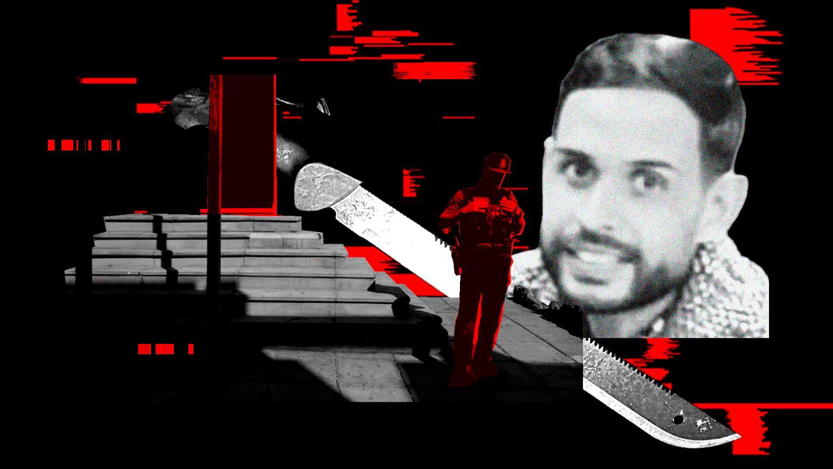 Juan Manuel A. F., de 35 años y origen venezolano, agredió con un machete a su hijo de 10 años. Se comió los sesos y luego se los lanzó a los policías y a los vecinos. El niño trató de defender a su madre de los ataques del padre, pero le dijo: A ti también te llevo por delante. Y así lo hizo.