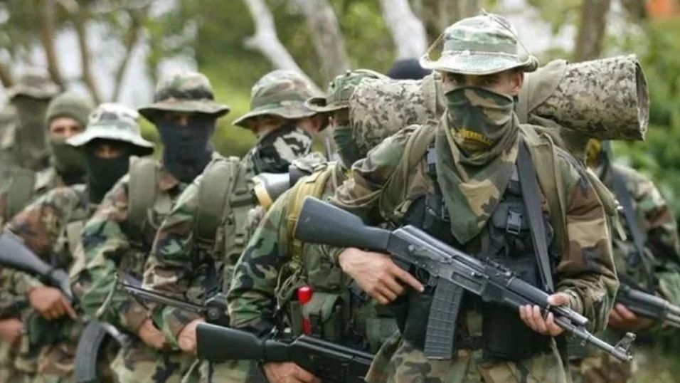 Miembros del Clan del Golfo, el grupo narcoterrorista de Colombia.
