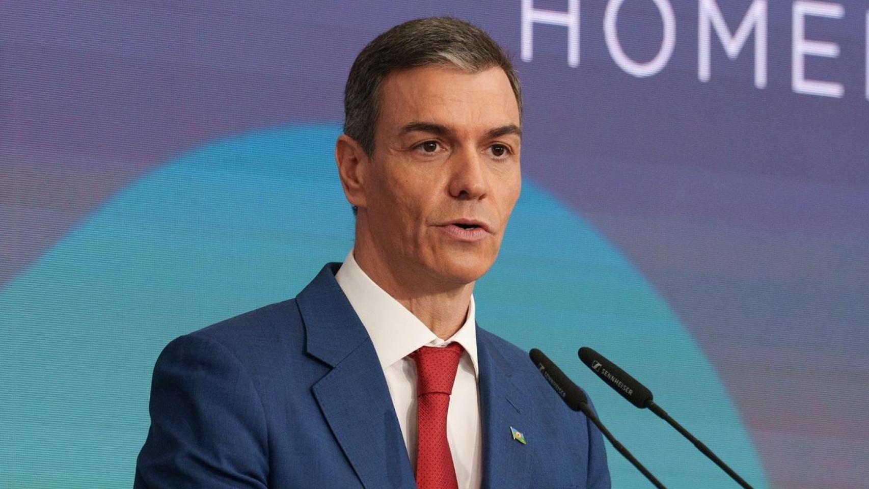 Pedro Sánchez, presidente del Gobierno.