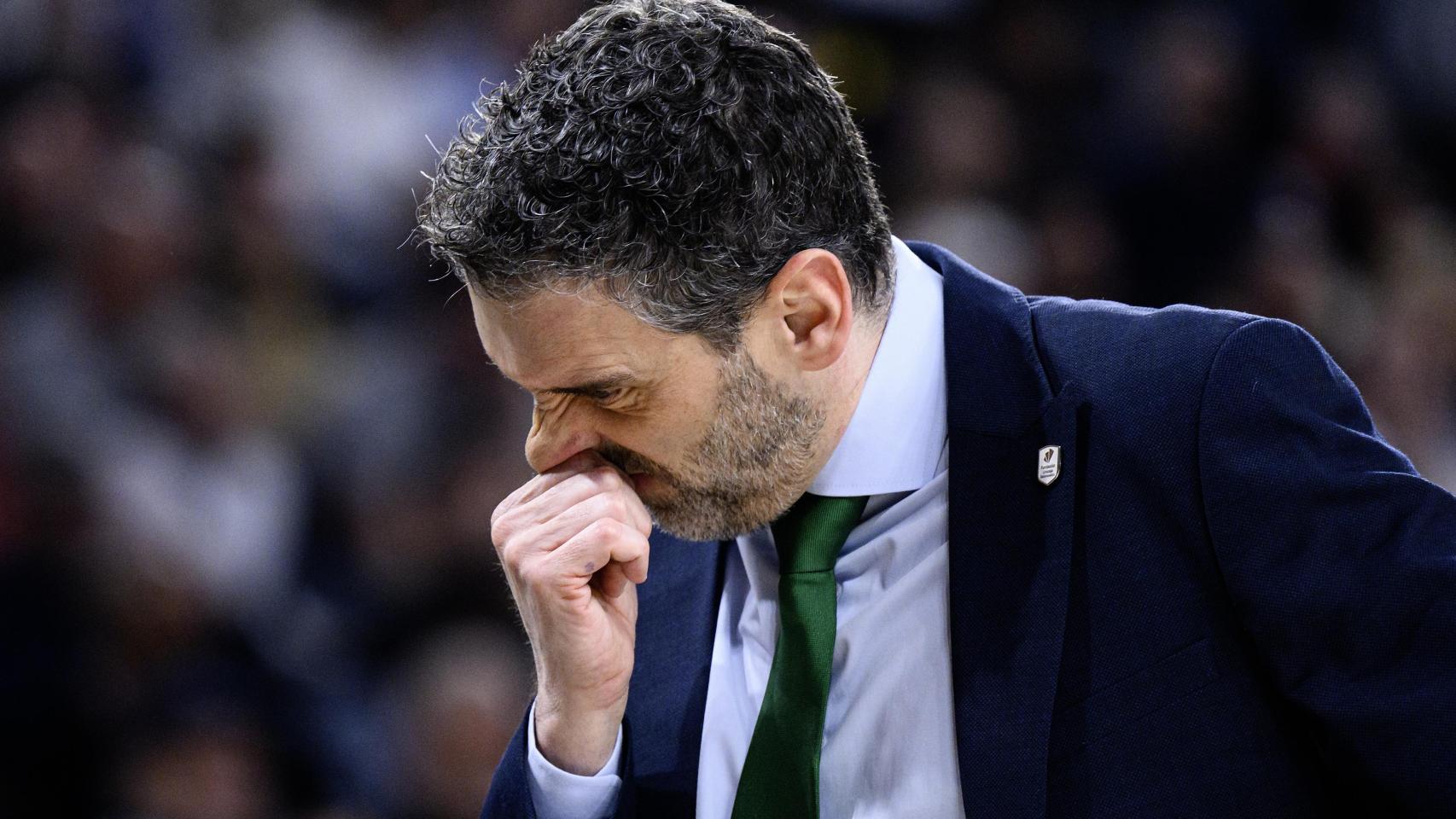 Ibon Navarro, entrenador del Unicaja