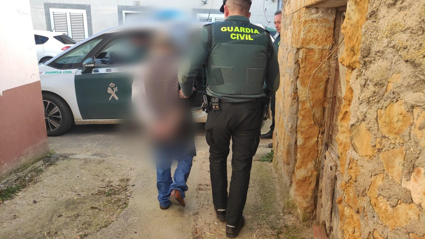 La Guardia Civil en el lugar de los hechos