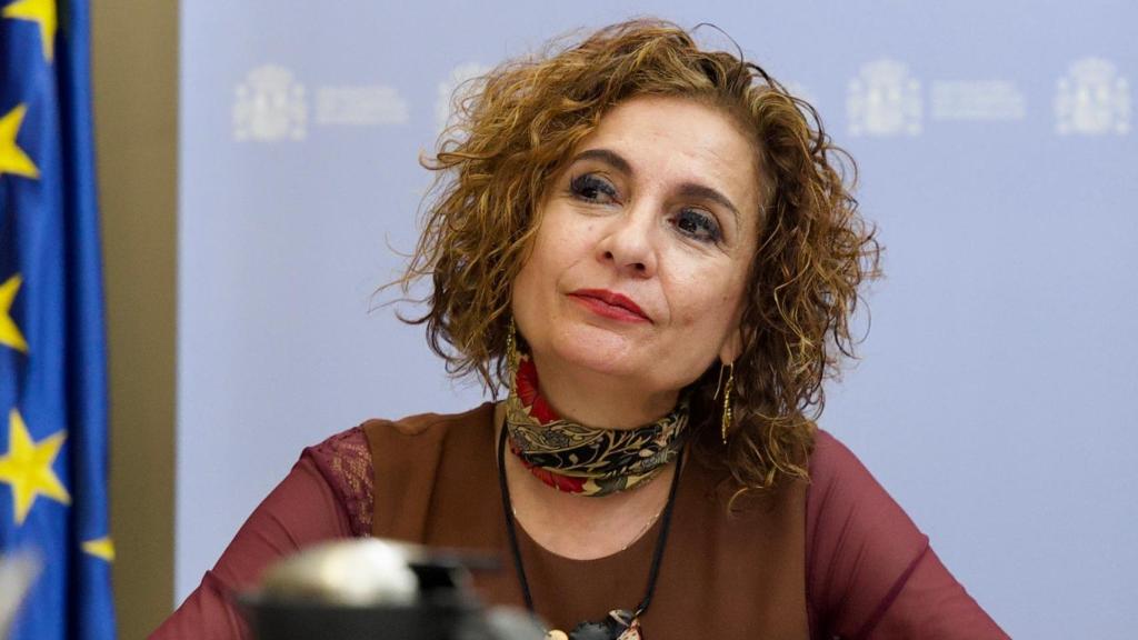 La vicepresidenta primera del Gobierno y ministra de Hacienda, María Jesús Montero