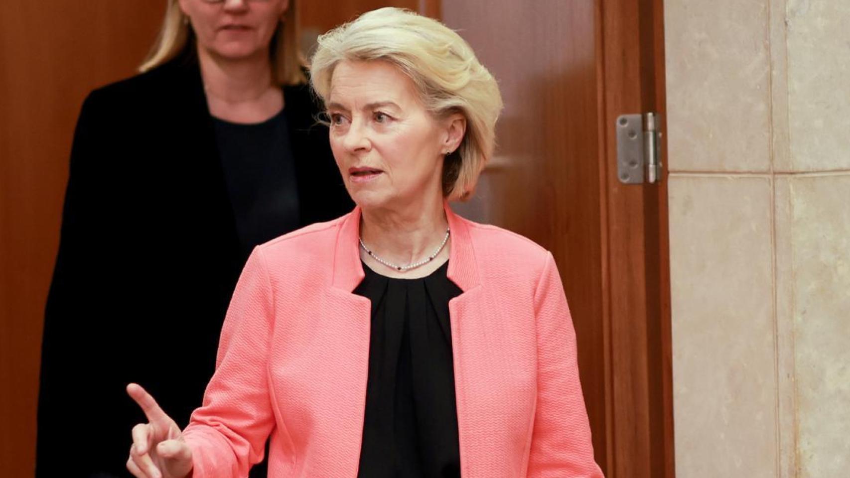 La presidenta de la Comisión Europea, Ursula von der Leyen.