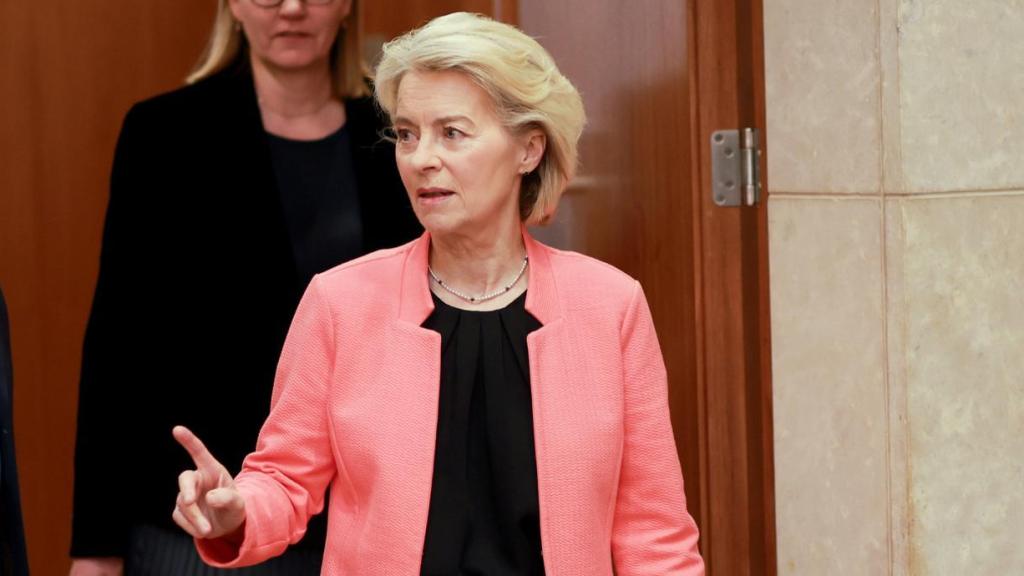 La presidenta de la Comisión Europea, Ursula von der Leyen.