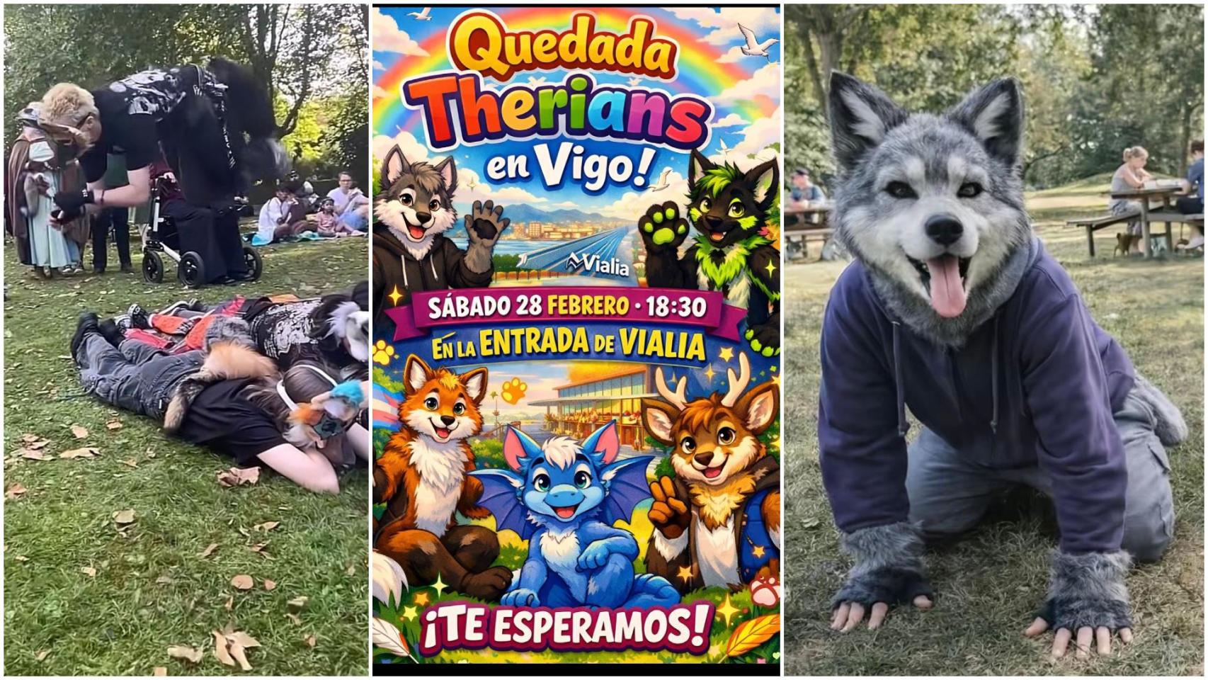El fenómeno de moda llega a Vigo: anuncian una quedada 'therian' en Vialia