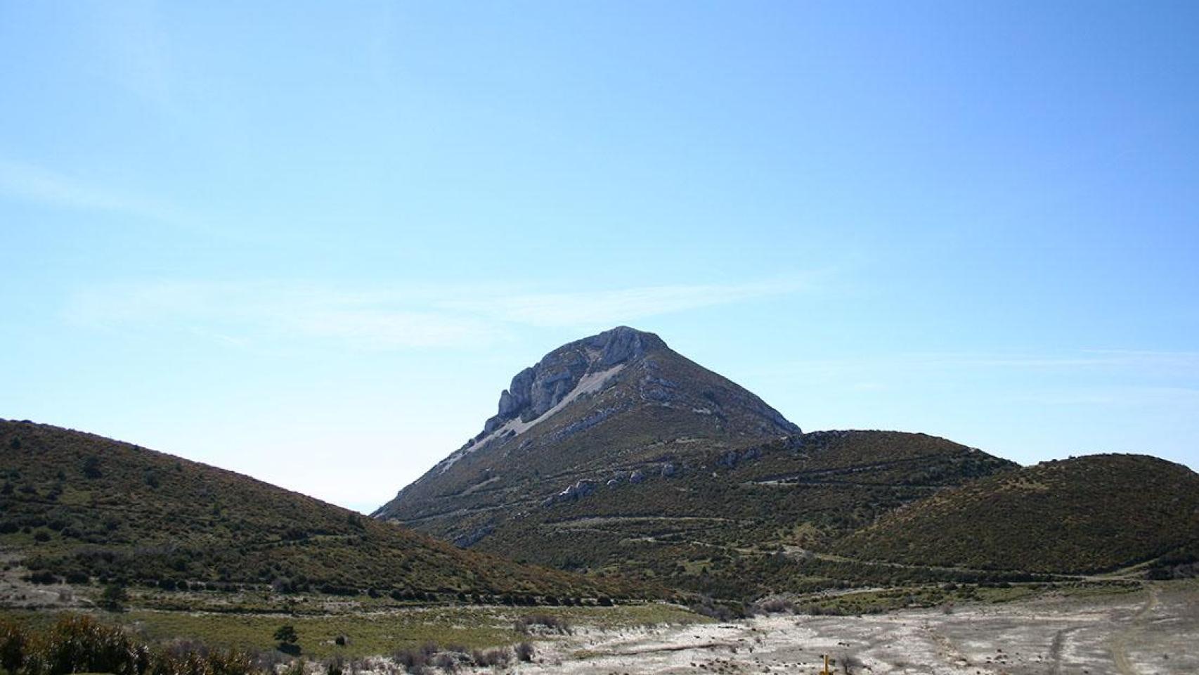 El pico de Gratal, en imagen de archivo.