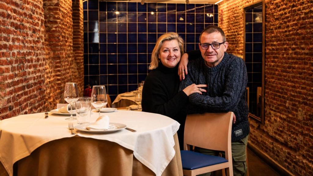 Melania Berdún y Paco García, al frente de Ponzano.