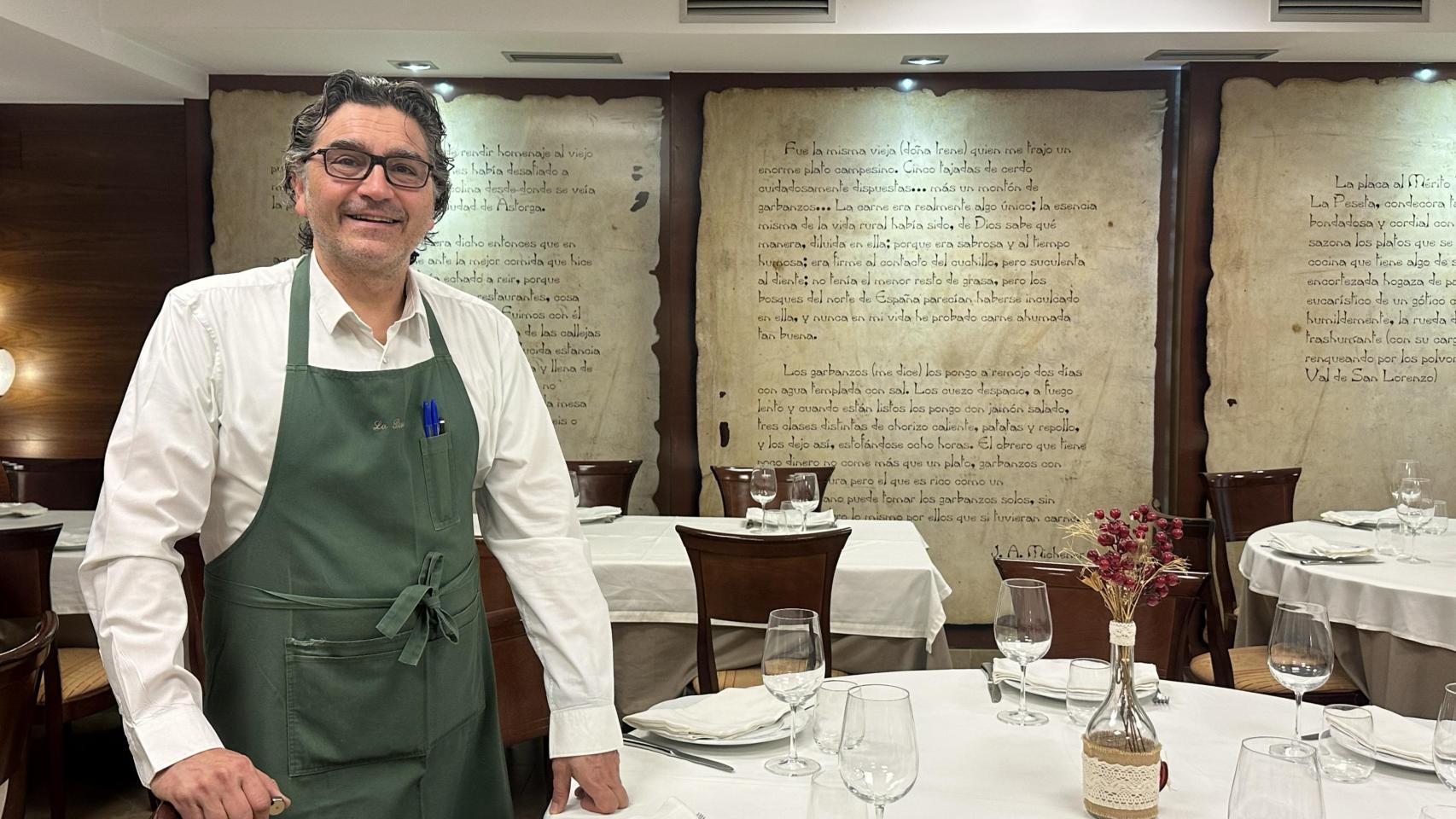 Jorge Sáez, quinta generación al frente de La Peseta.