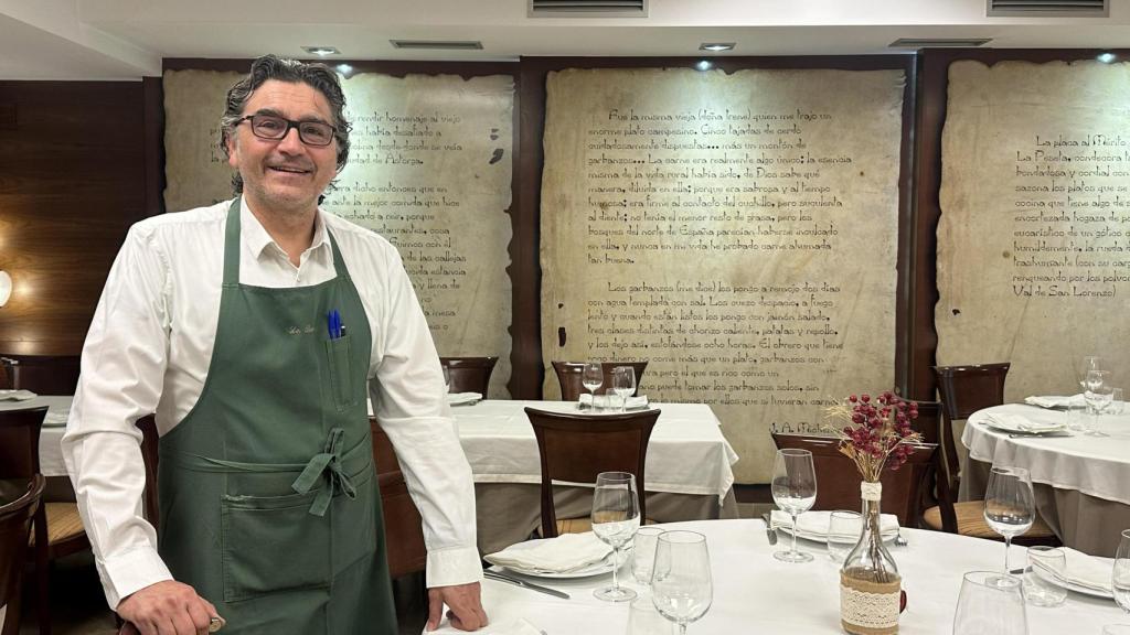 Ramón Sáez, quinta generación al frente de La Peseta.