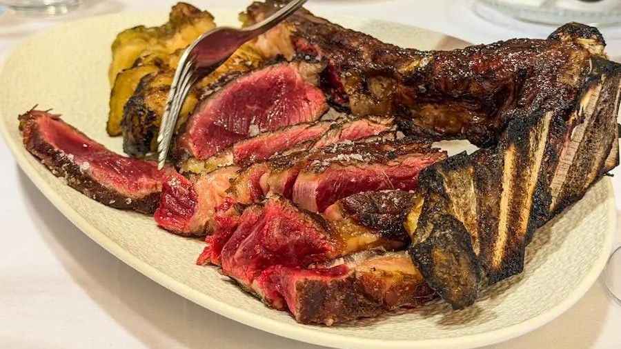 Una de las carnes de Asador Galino Pueyo.