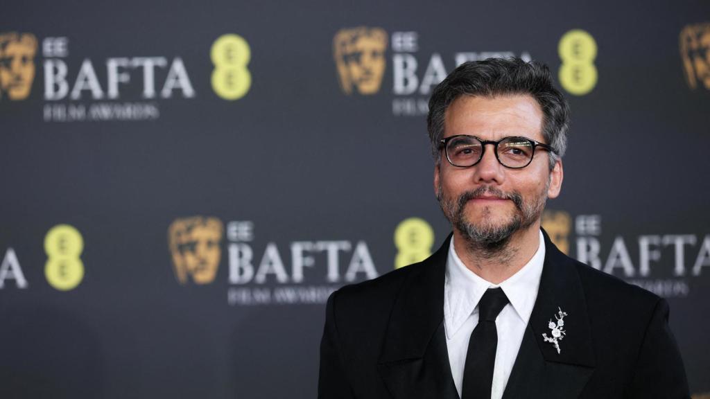 Wagner Moura, actor de 'El agente secreto', en los BAFTA.