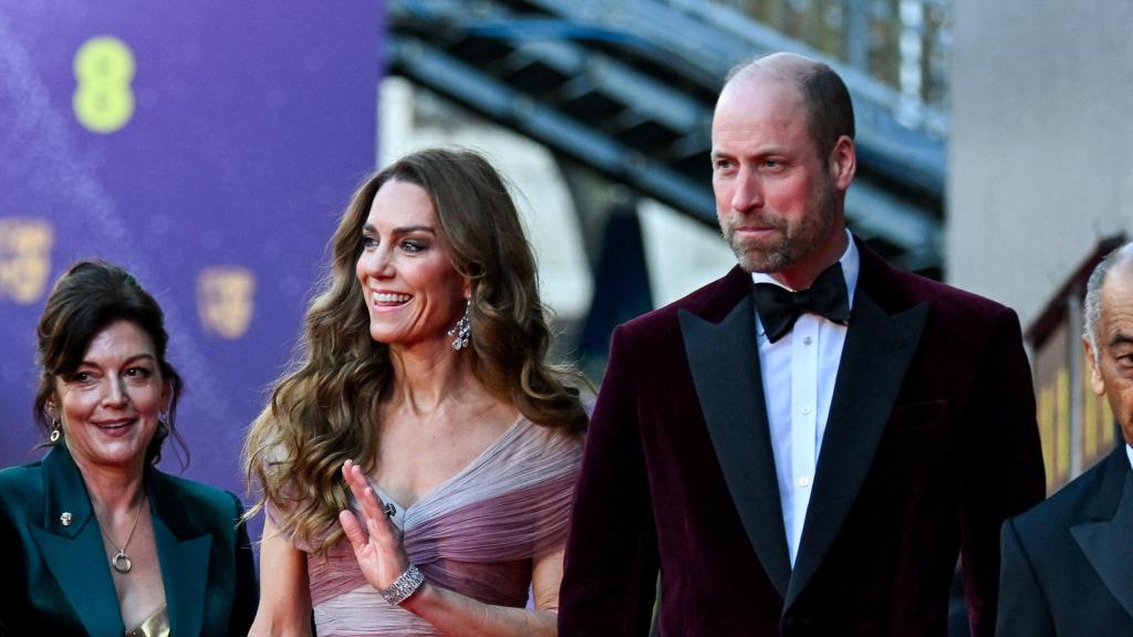 The Princes of Gales are on their way to the BAFTAs.