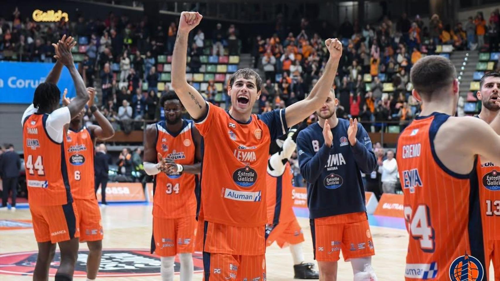 Básquet Coruña logró una victoria ante Estudiantes