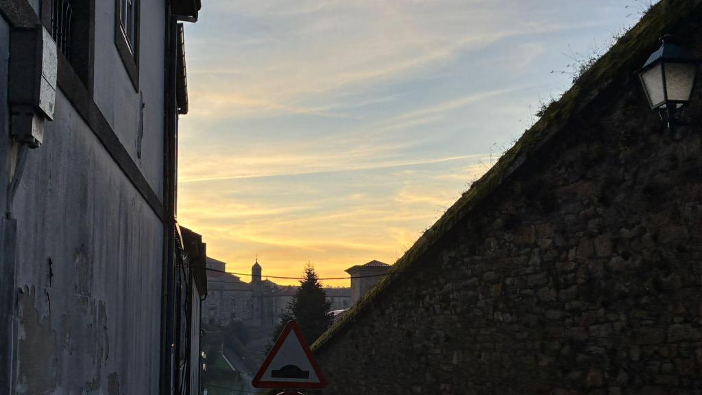 El mes de febrero se despide de Santiago de Compostela con buen tiempo