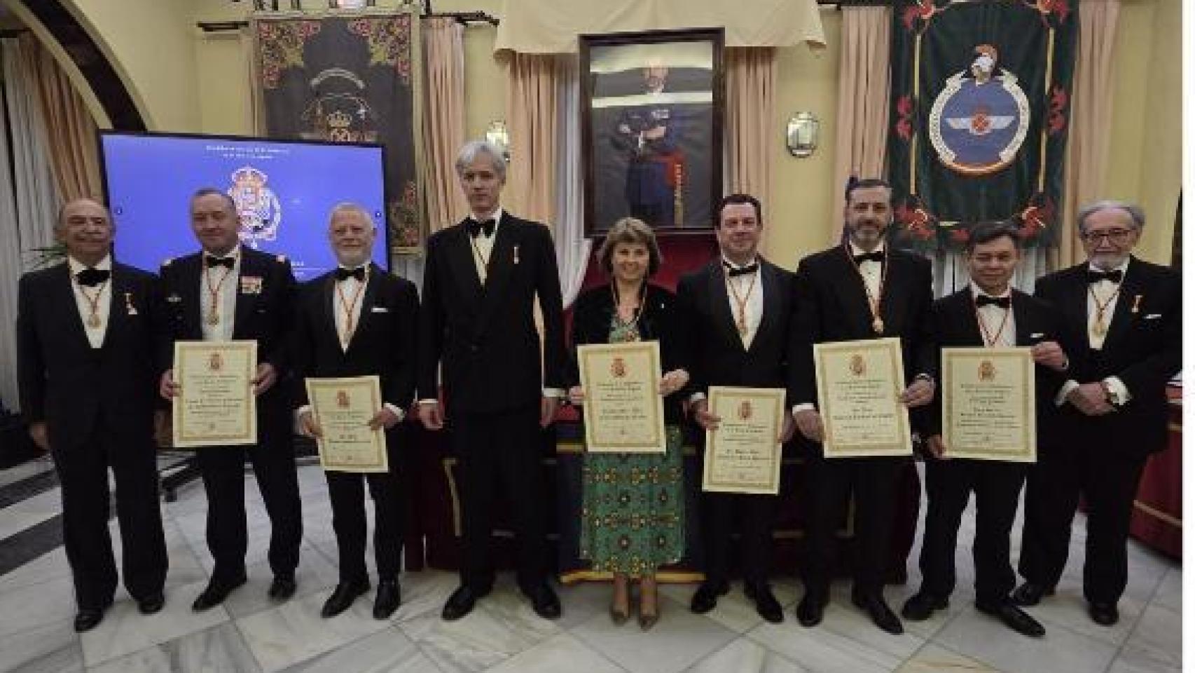 Imagen de los galardonados.