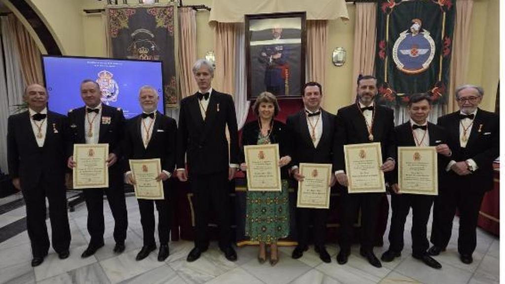 Imagen de los galardonados.