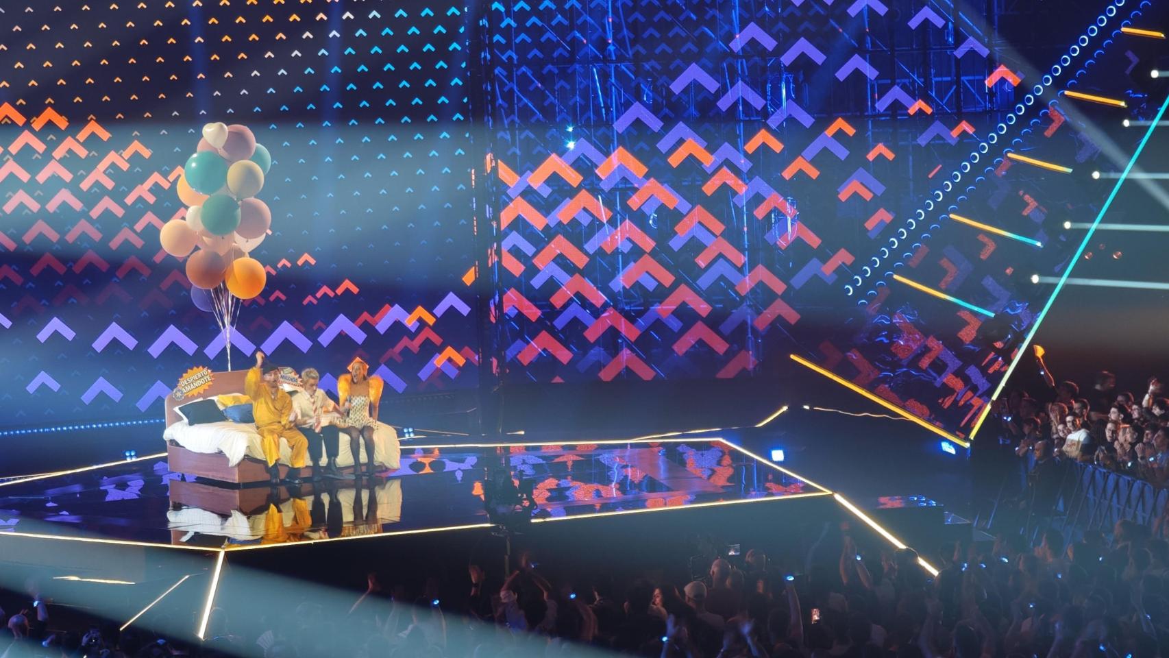La actuación en la final de Miranda! y Bailamamá con 'Despierto amándote', la canción con más escuchas acumuladas.