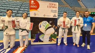 El A.D. Judo Ferroltera consigue cuatro bronces en la Copa de España 'A' de Judo de Galicia