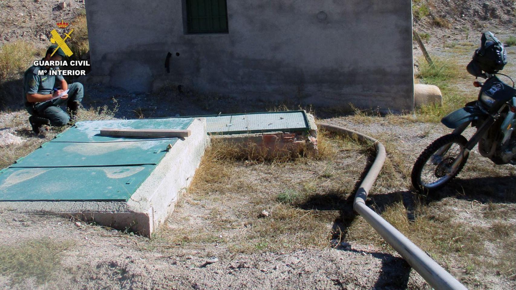La Guardia Civil inspecciona un uso ilegal de agua en la provincia de Valladolid