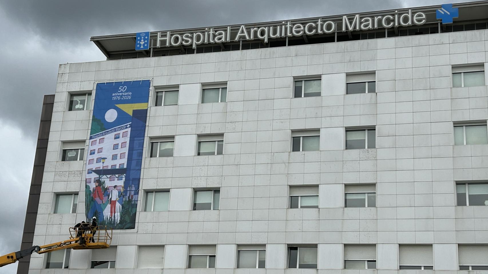 El Hospital Arquitecto Marcide de Ferrol cumple medio siglo atendiendo en el área sanitaria