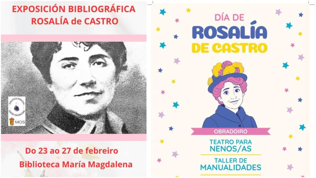 Así celebrará Mos (Pontevedra) el Día de Rosalía de Castro: programación, fechas y horarios