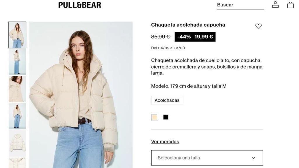 Chaqueta acolchada. Ref. 7700369712