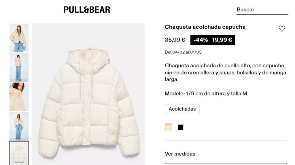 Chaqueta acolchada. Ref. 7700369712