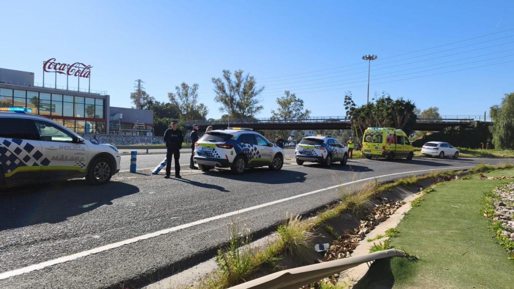 El lugar donde ha tenido lugar el accidente.