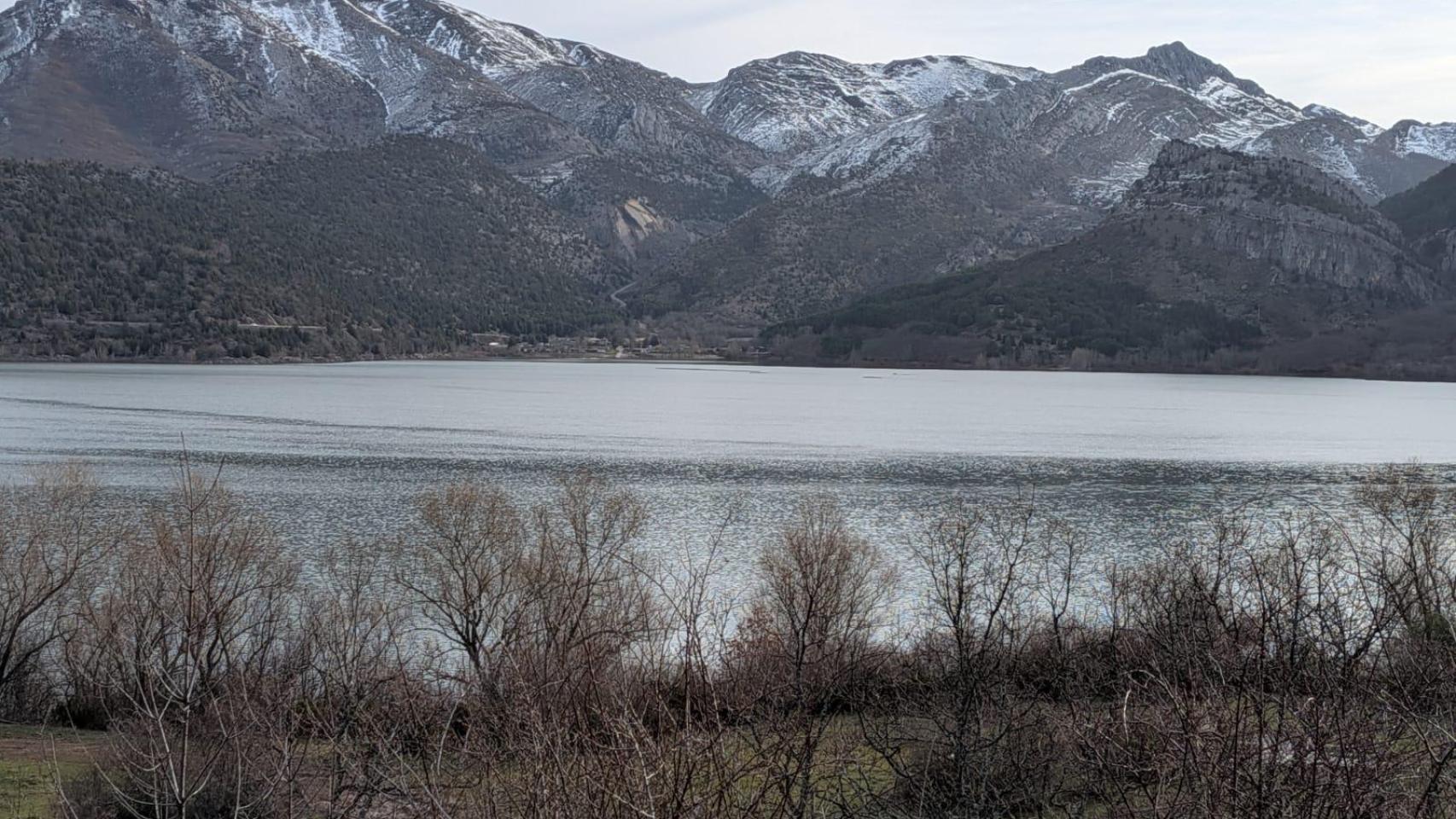 Uno de los embalses gestionados por la CHD.