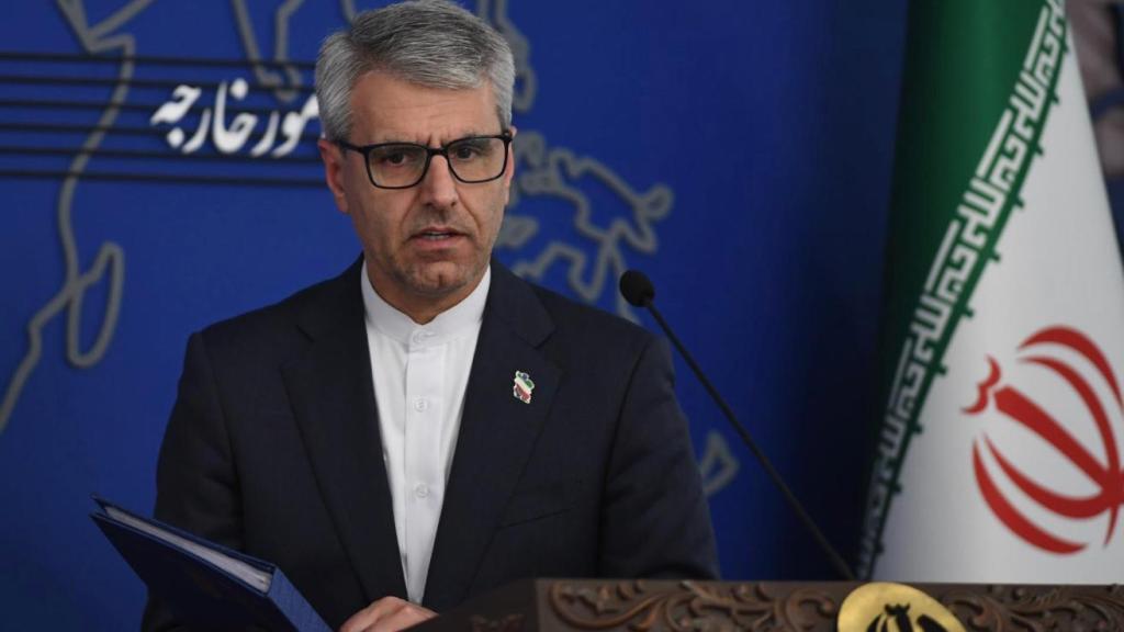Esmaeil Baqaei, portavoz del Ministerio de Exteriores de Irán.