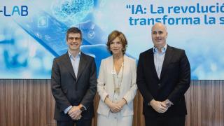 De izq a derecha: Julio Mayol, Adolfo Fernández-Valmayor, Marta Villanueva, Fernando Campos y Natán Díaz Carazo.