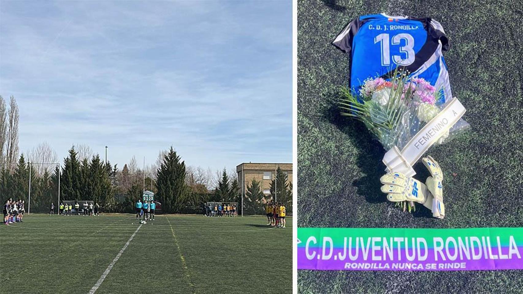 Minuto de silencio y homenaje por Juan Esteban.