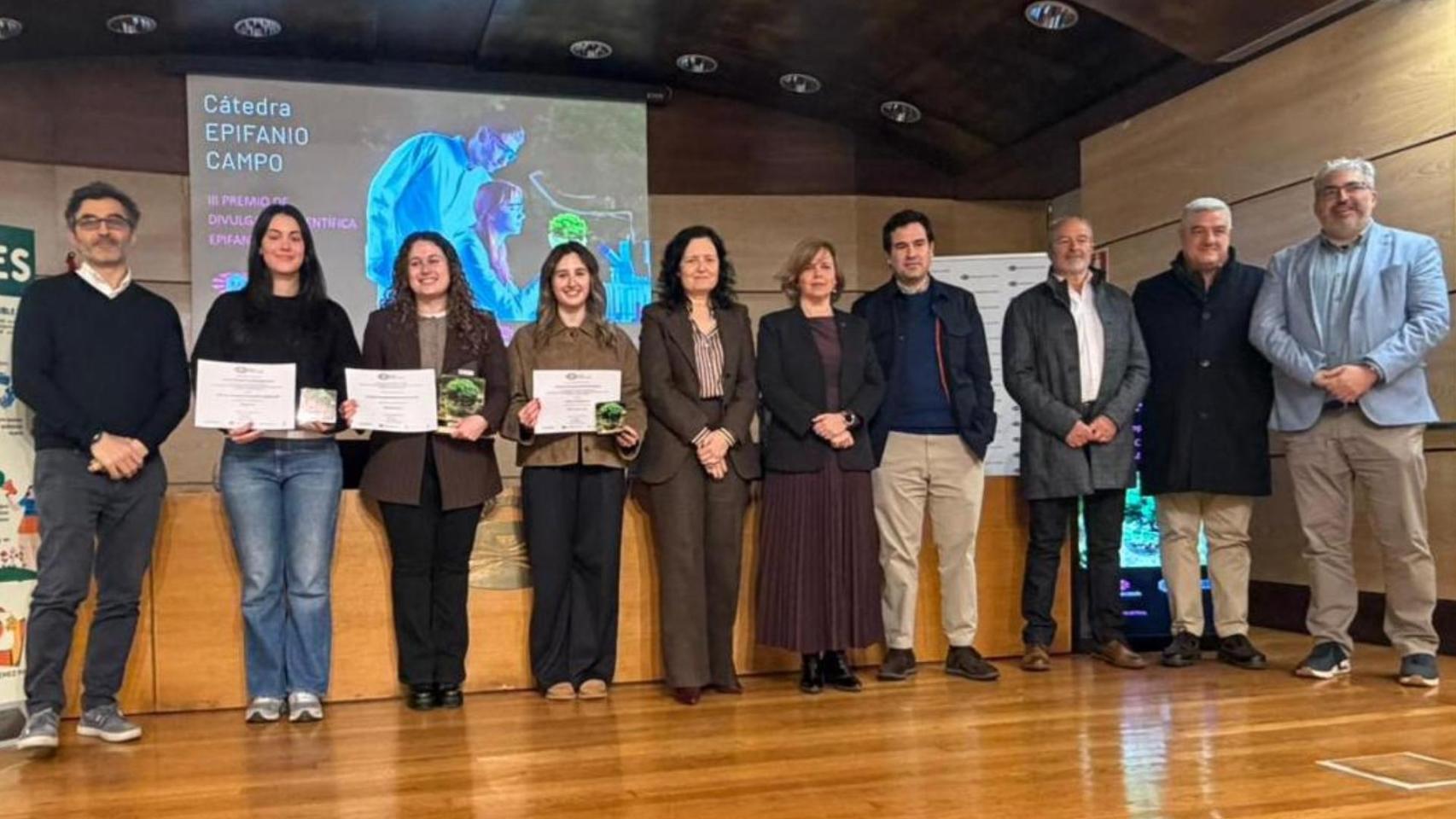Entregados en Ferrol los Premios de Divulgación Científica Epifanio Campo