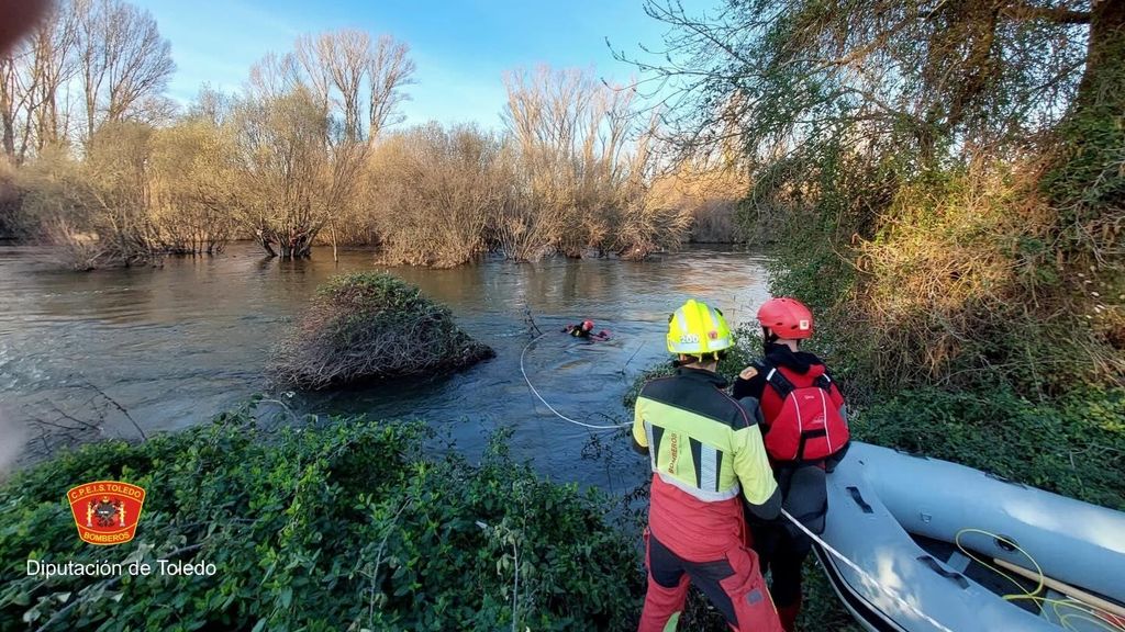 Imágenes del rescate en Escalona (Toledo).