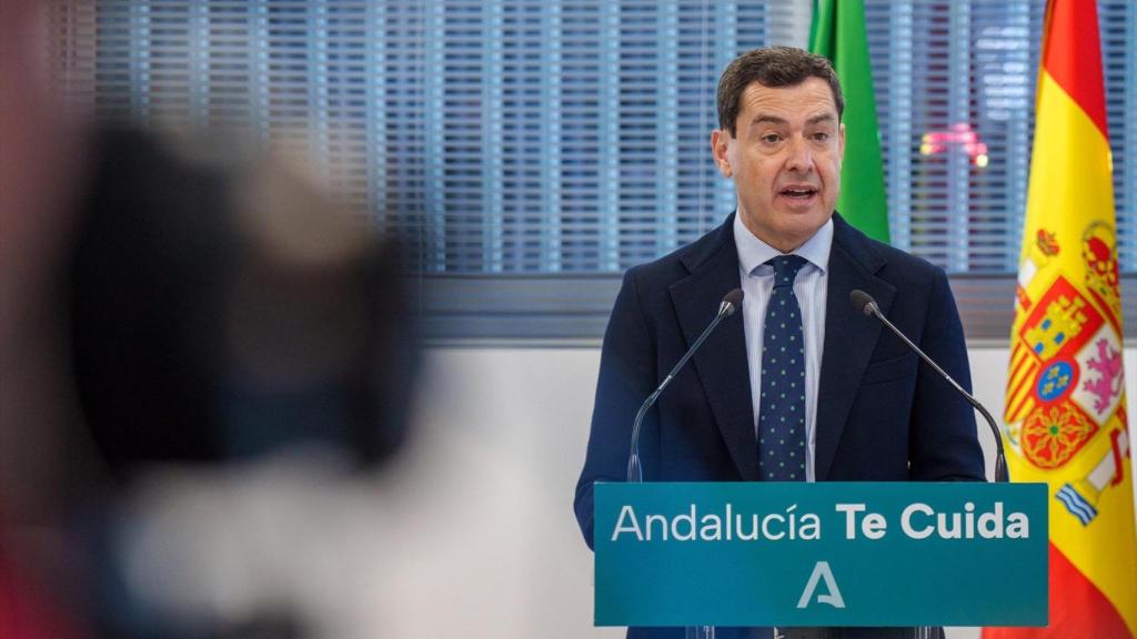 El presidente de la Junta, Juanma Moreno.