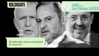 Ángel Víctor Torres, Jose Luis Ábalos y José Ruz, junto a los whatsapps del KoldoGate.