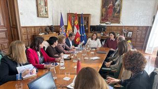 Reunión de seguimiento del PASS de Veolia y el Ayuntamiento de Palencia.