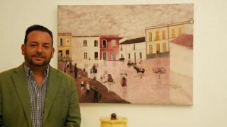 El alcalde de La Algaba, Diego Manuel Agüera, en una imagen de archivo.