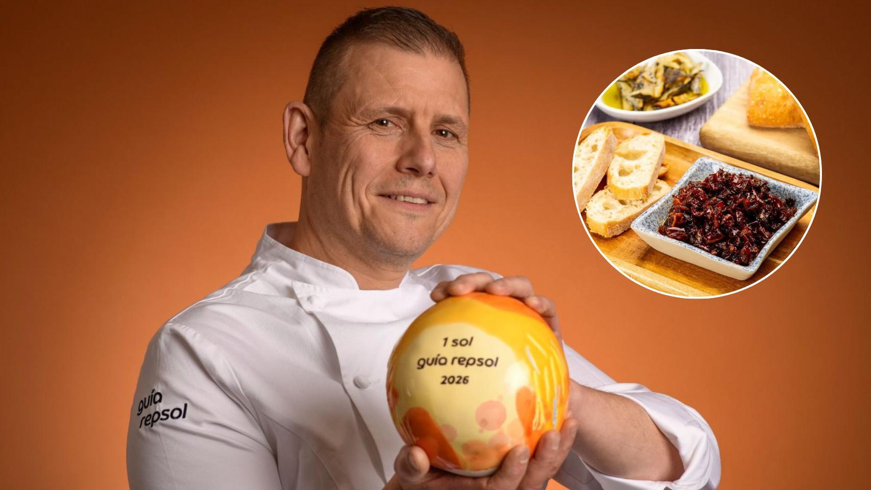 Ricardo Moltó, dueño de 'Erre que Erre' y un plato de pericana.