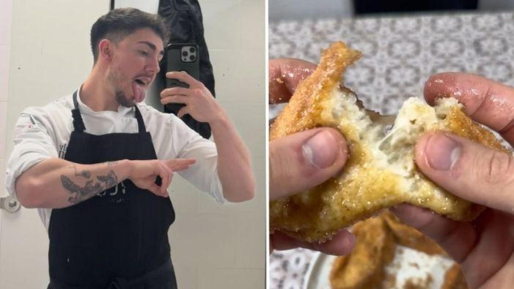 Iván, cocinero, desvela su truco para que las torrijas caseras queden muy jugosas.